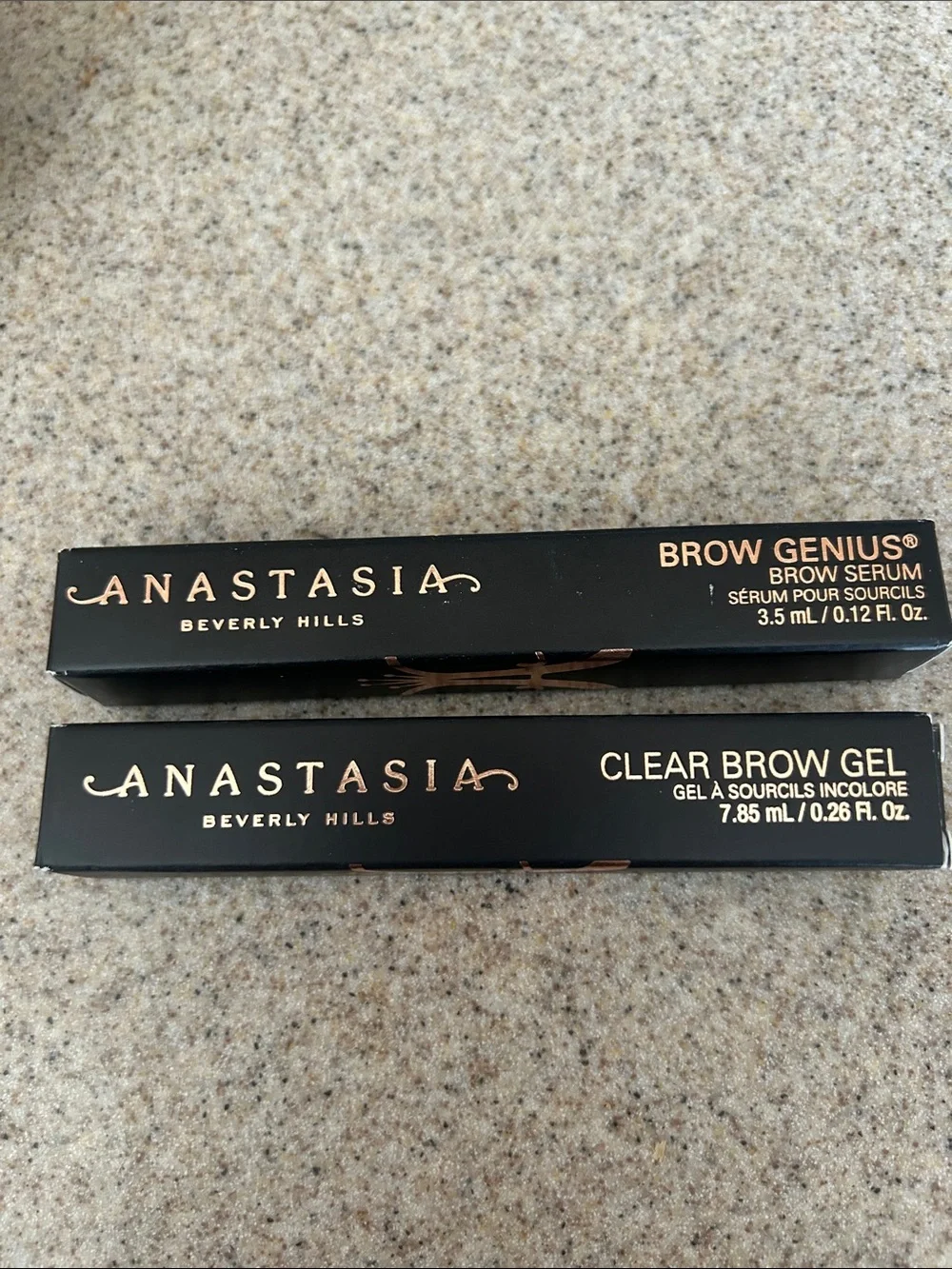 Anastasia Beverly Hills Brow Genius Serum + Clear Brow Gel new in boxes